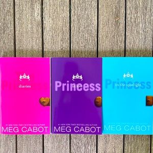 The Princess Diaries Books 1, 2 and 3 by Meg Cabot